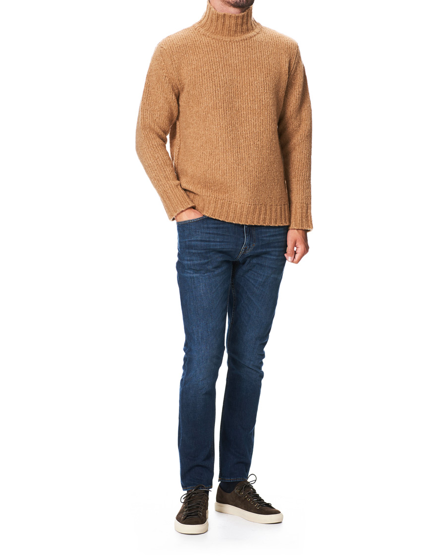 Hombres | Jerséis y prendas de punto | NN07 | Douglas Chunky Rollneck Camel