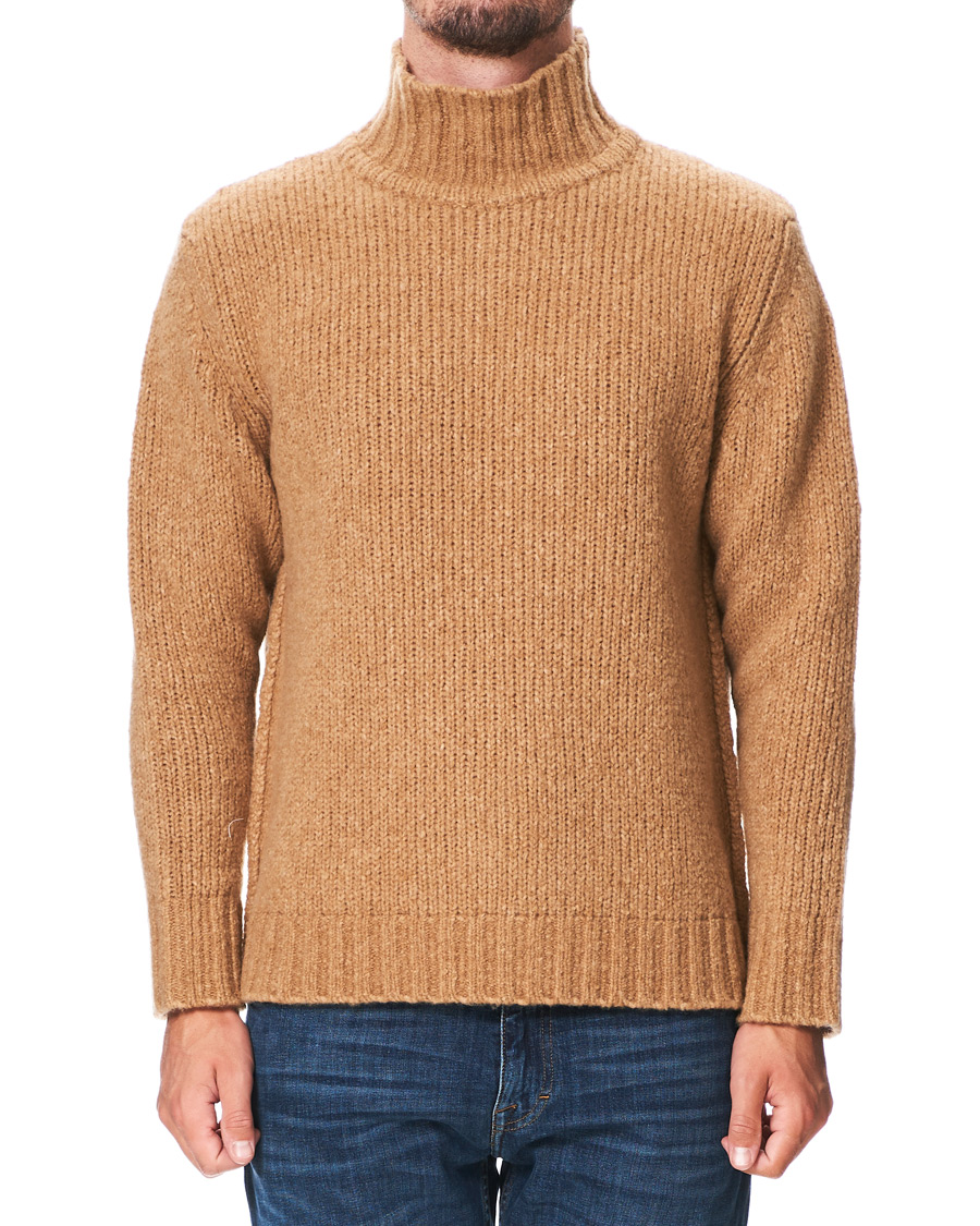 Hombres | Jerséis y prendas de punto | NN07 | Douglas Chunky Rollneck Camel