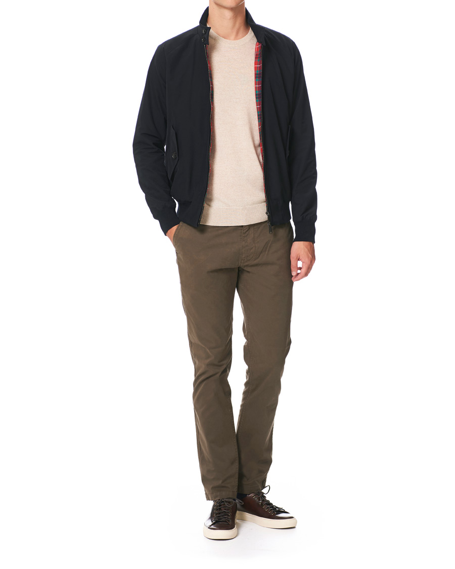 Hombres | Pantalones | NN07 | Marco Slim Fit Stretch Chinos Khaki Grey