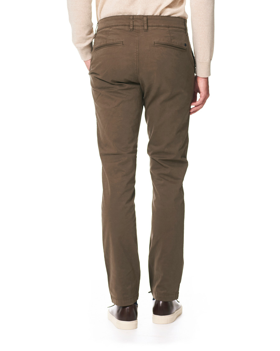 Hombres | Pantalones | NN07 | Marco Slim Fit Stretch Chinos Khaki Grey