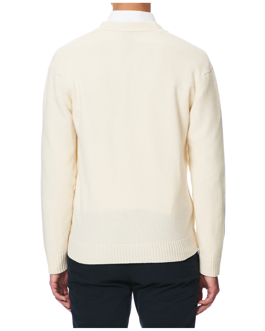 Hombres | Jerséis y prendas de punto | NN07 | Björn Wool Cardigan Cream
