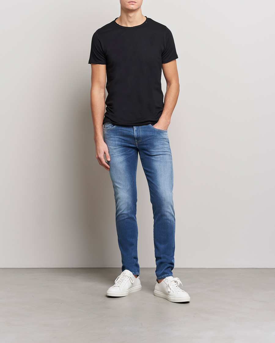 Hombres | Vaqueros | Replay | Anbass Hyperflex Re Used X-Lite Jeans Light Blue