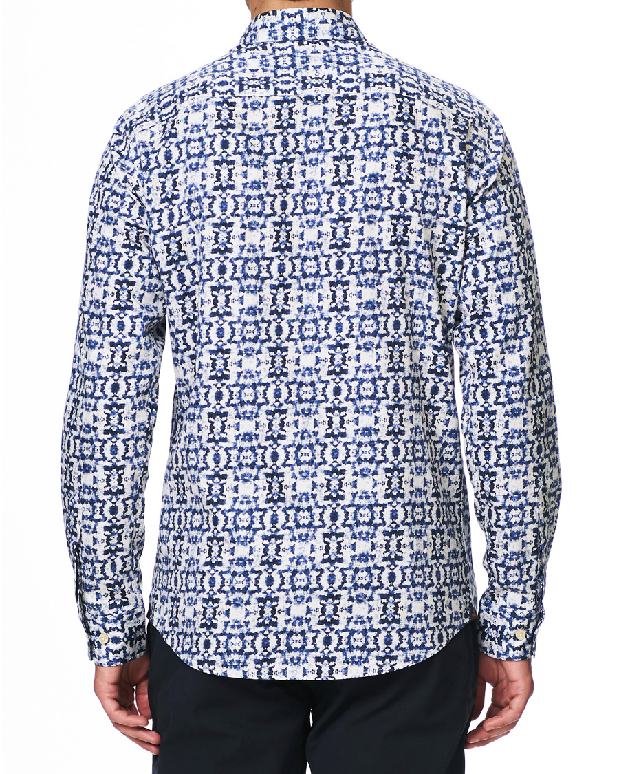 Hombres | Camisas | Morris | Pascal Button Under Shirt Blue