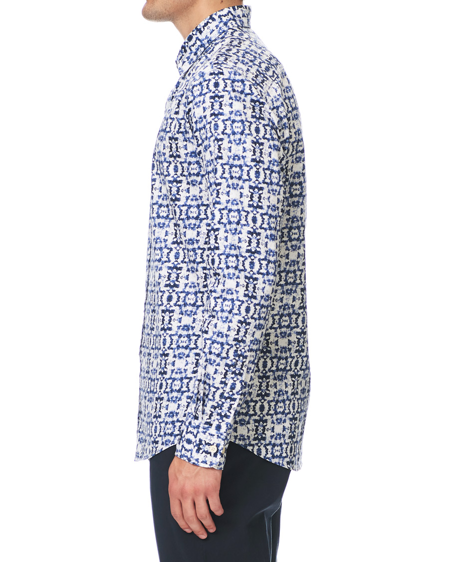 Hombres | Camisas | Morris | Pascal Button Under Shirt Blue