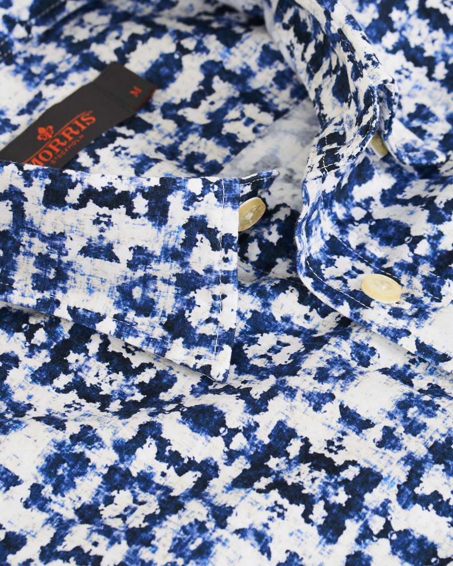 Hombres | Camisas | Morris | Pascal Button Under Shirt Blue