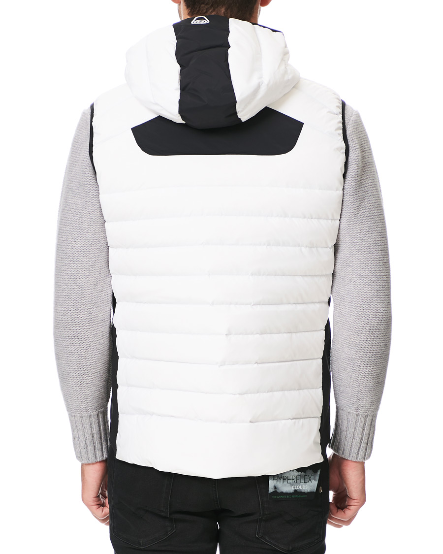 Hombres | Abrigos y chaquetas | Sail Racing | Antartica Hybrid Hooded Vest White