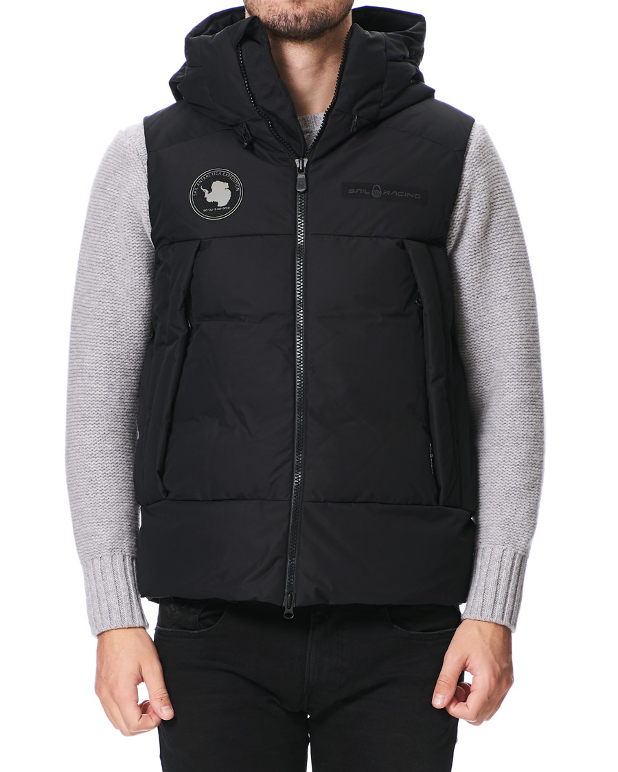 Hombres | Abrigos y chaquetas | Sail Racing | Artic Down Hooded Vest Carbon