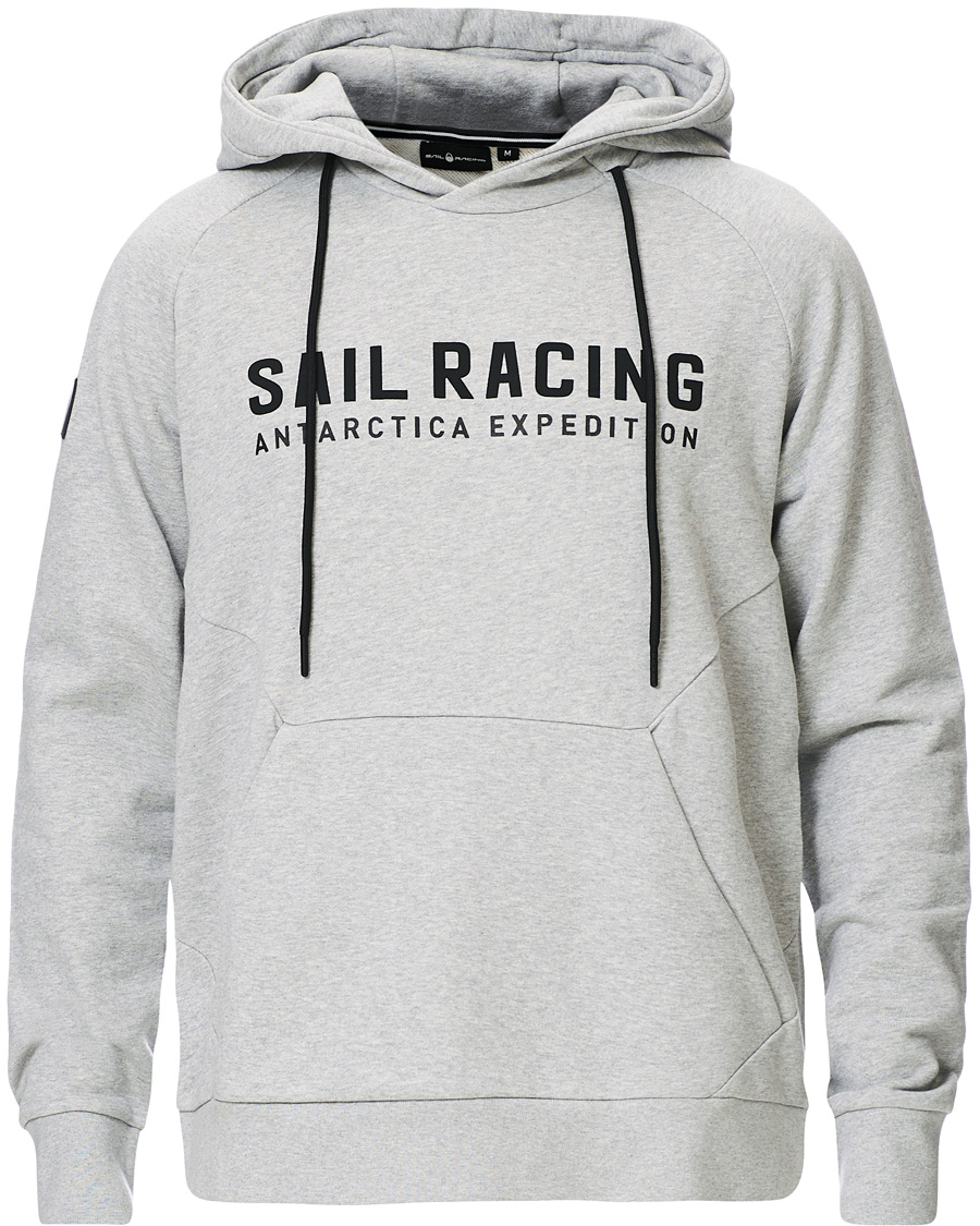 Hombres | Jerséis y prendas de punto | Sail Racing | Antartica Hoodie Light Grey Melange