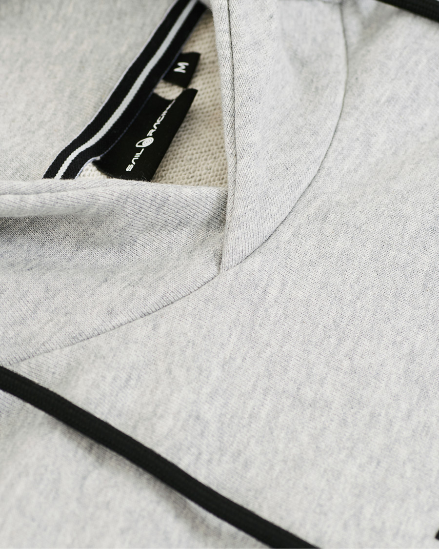 Hombres | Jerséis y prendas de punto | Sail Racing | Antartica Hoodie Light Grey Melange