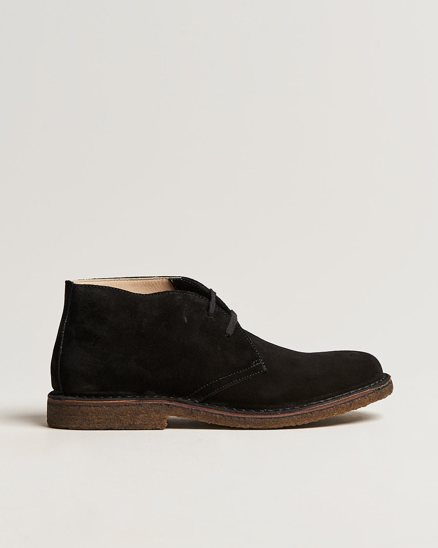 Hombres | Botas | Astorflex | Greenflex Desert Boot Black Suede