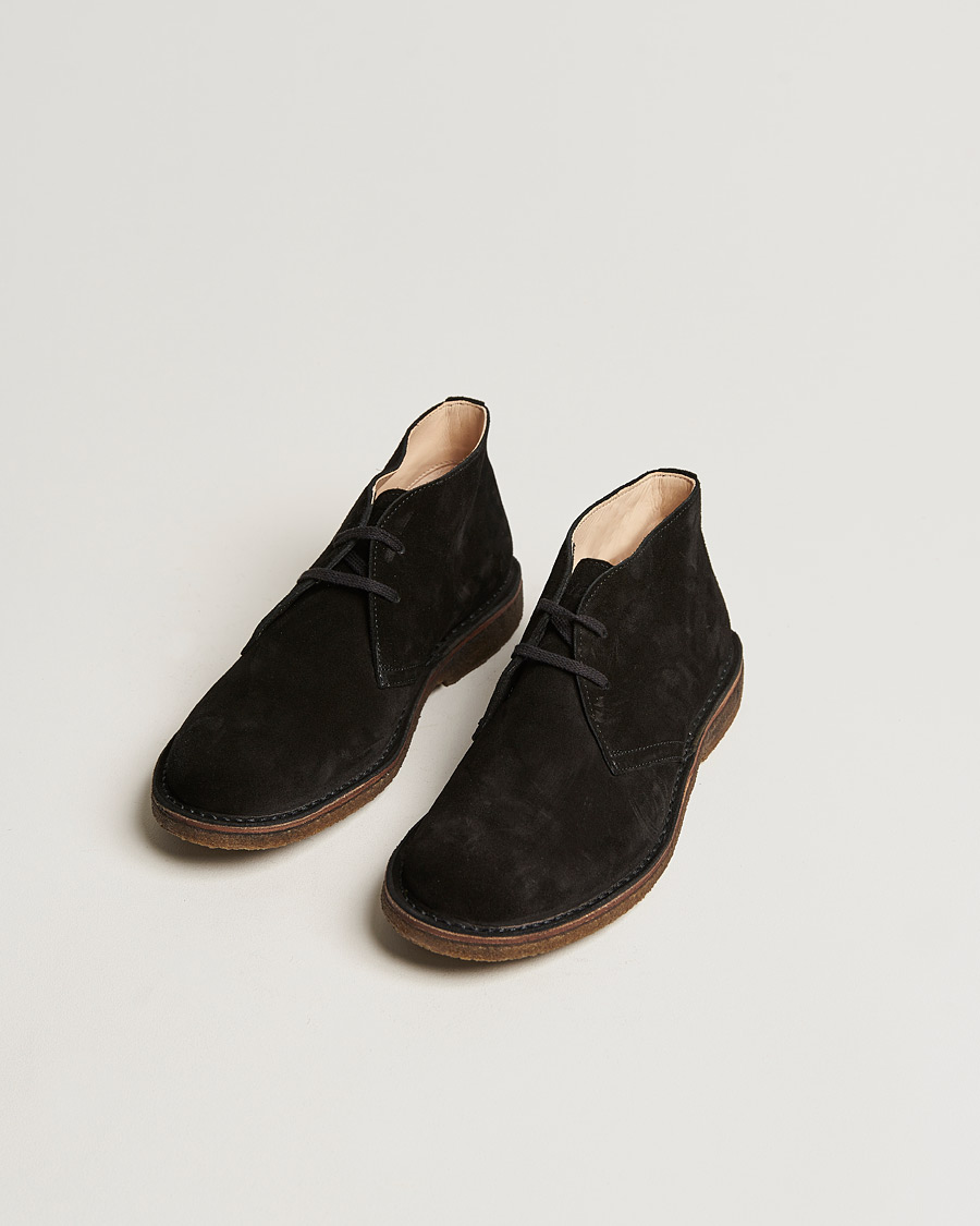 Hombres | Botas | Astorflex | Greenflex Desert Boot Black Suede