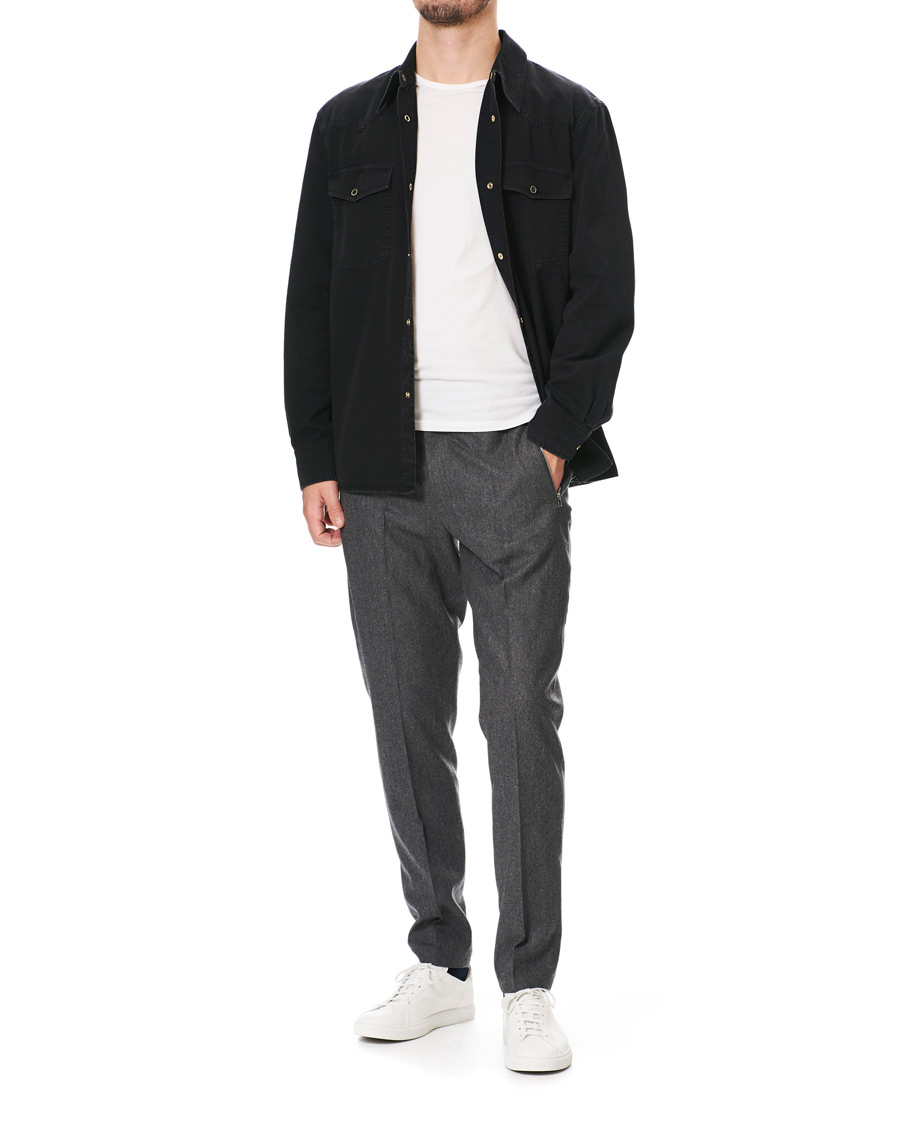 Hombres | Camisas | Our Legacy | Denim Western Shirt Black