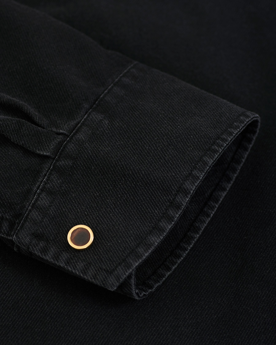 Hombres | Camisas | Our Legacy | Denim Western Shirt Black