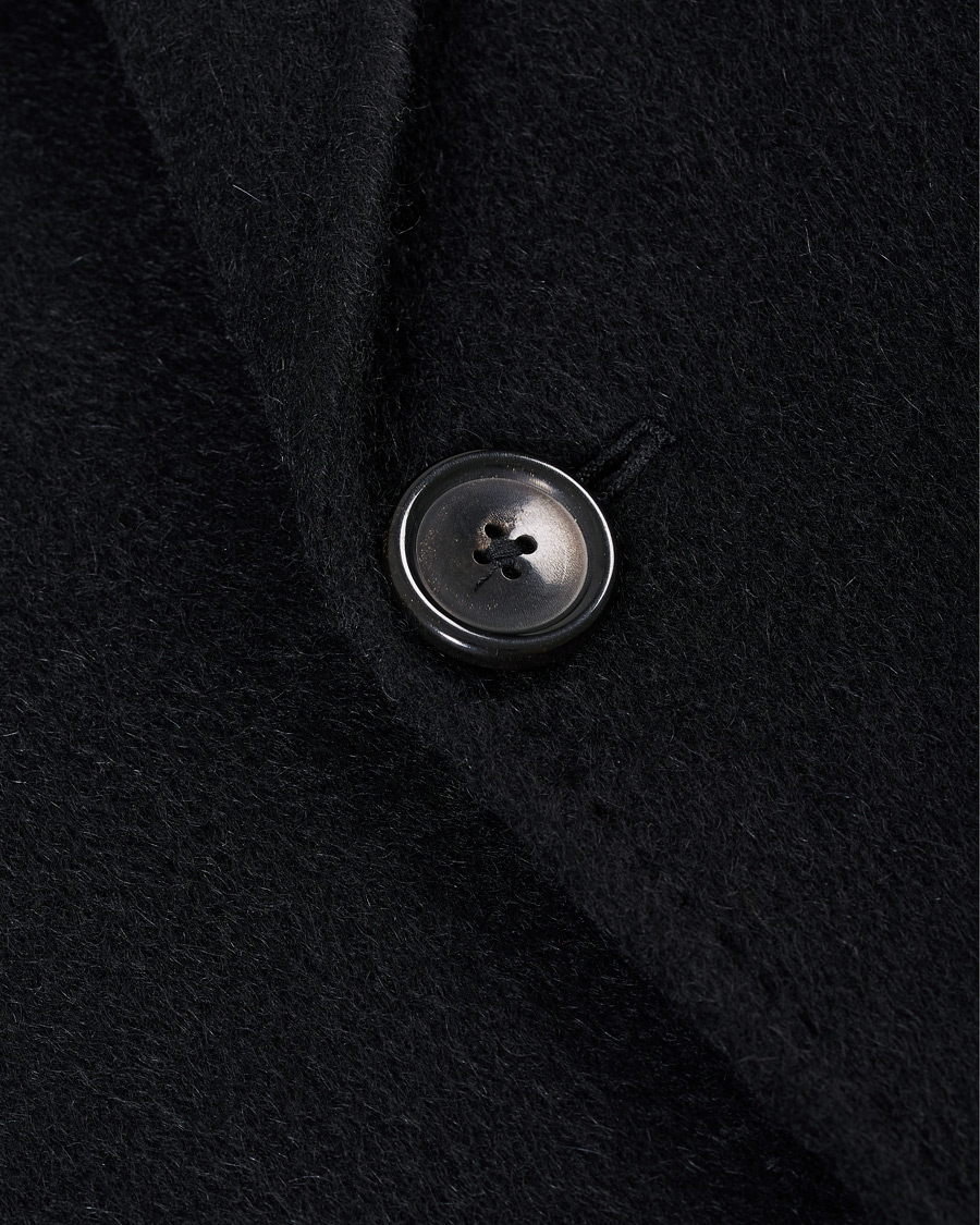 Hombres | Abrigos y chaquetas | Our Legacy | Whale Double Breasted Wool Coat Black