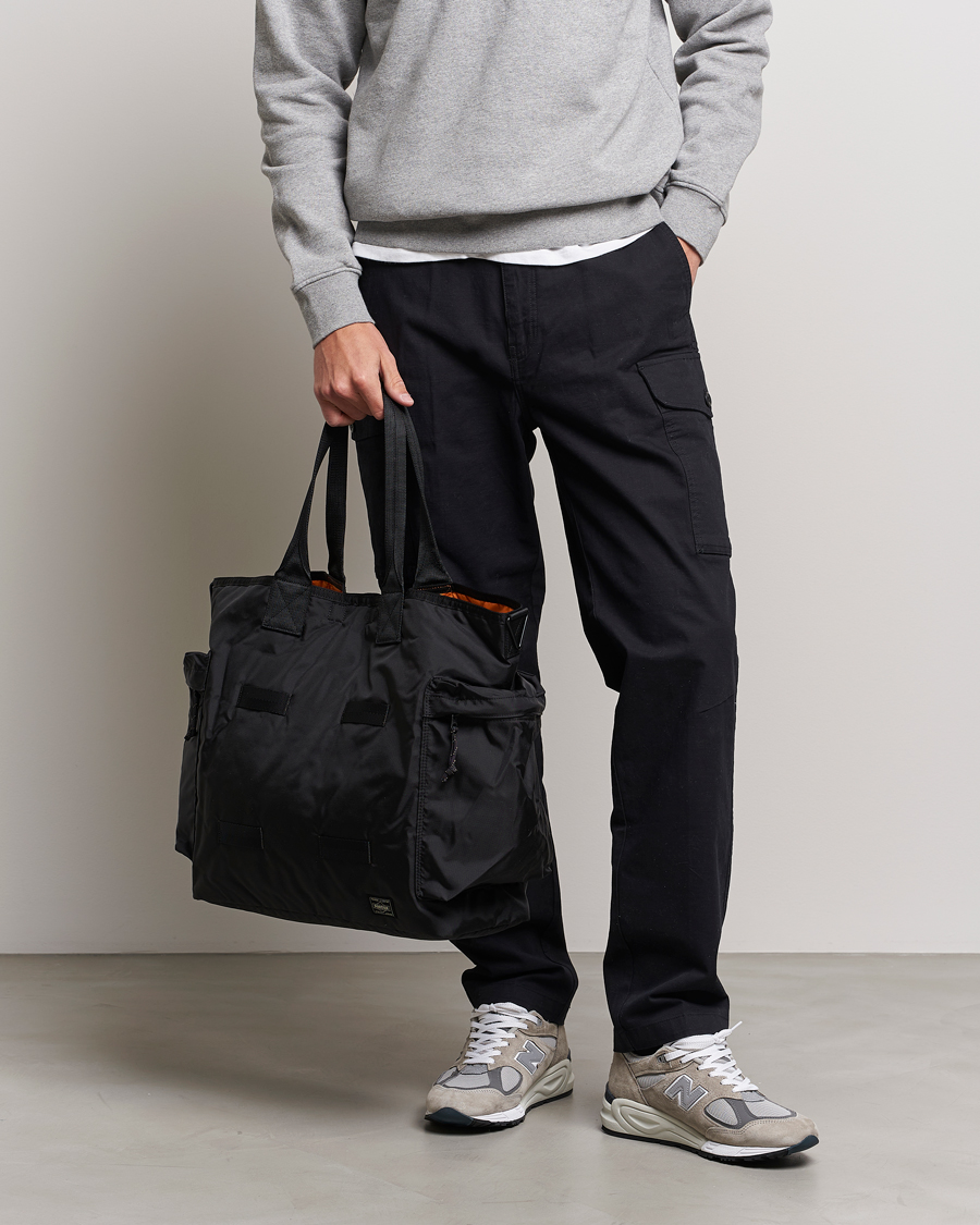Hombres | Bolsos | Porter-Yoshida & Co. | Force 2Way Tote Bag Black