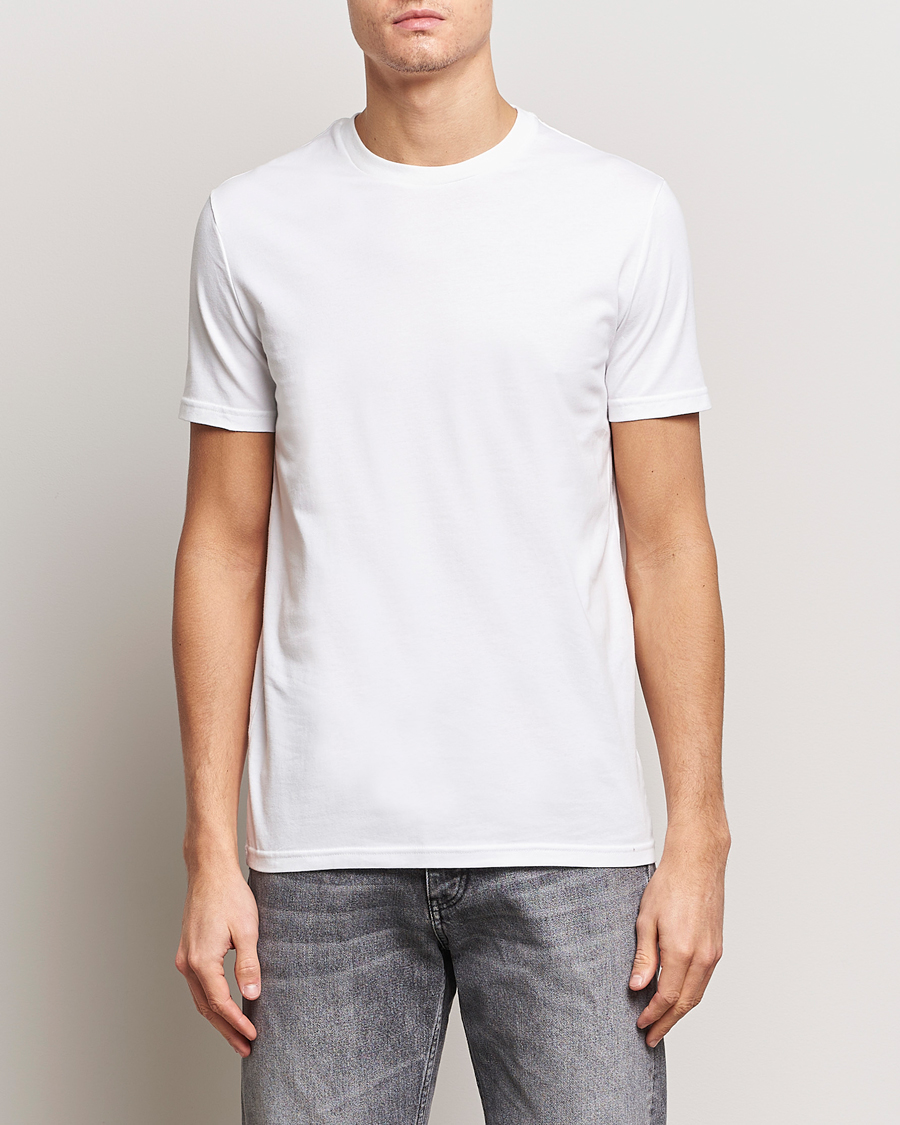 Hombres |  | Dsquared2 | 2-Pack Cotton Stretch Crew Neck Tee White