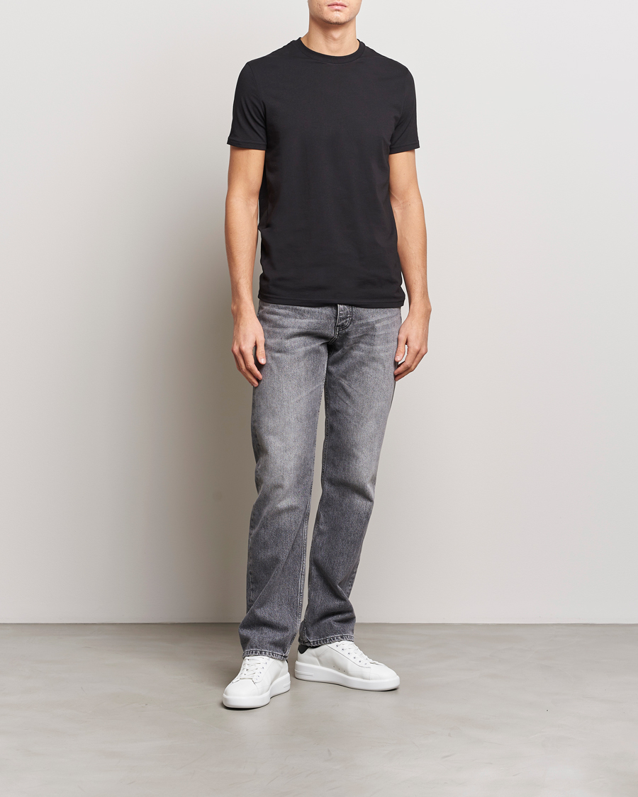 Hombres | Camisetas | Dsquared2 | 2-Pack Cotton Stretch Crew Neck Tee Black