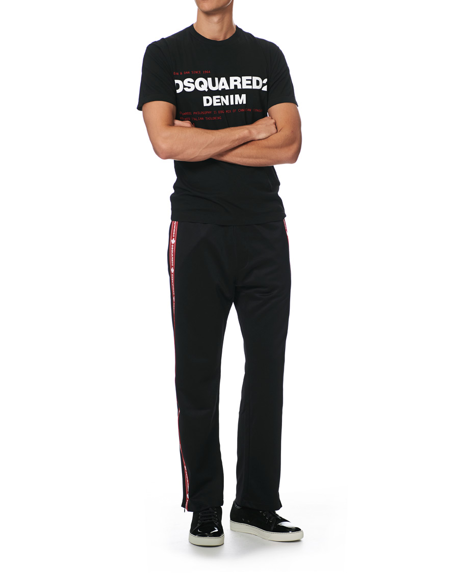 Hombres | Pantalones | Dsquared2 | Track Logo Sweatpants Black
