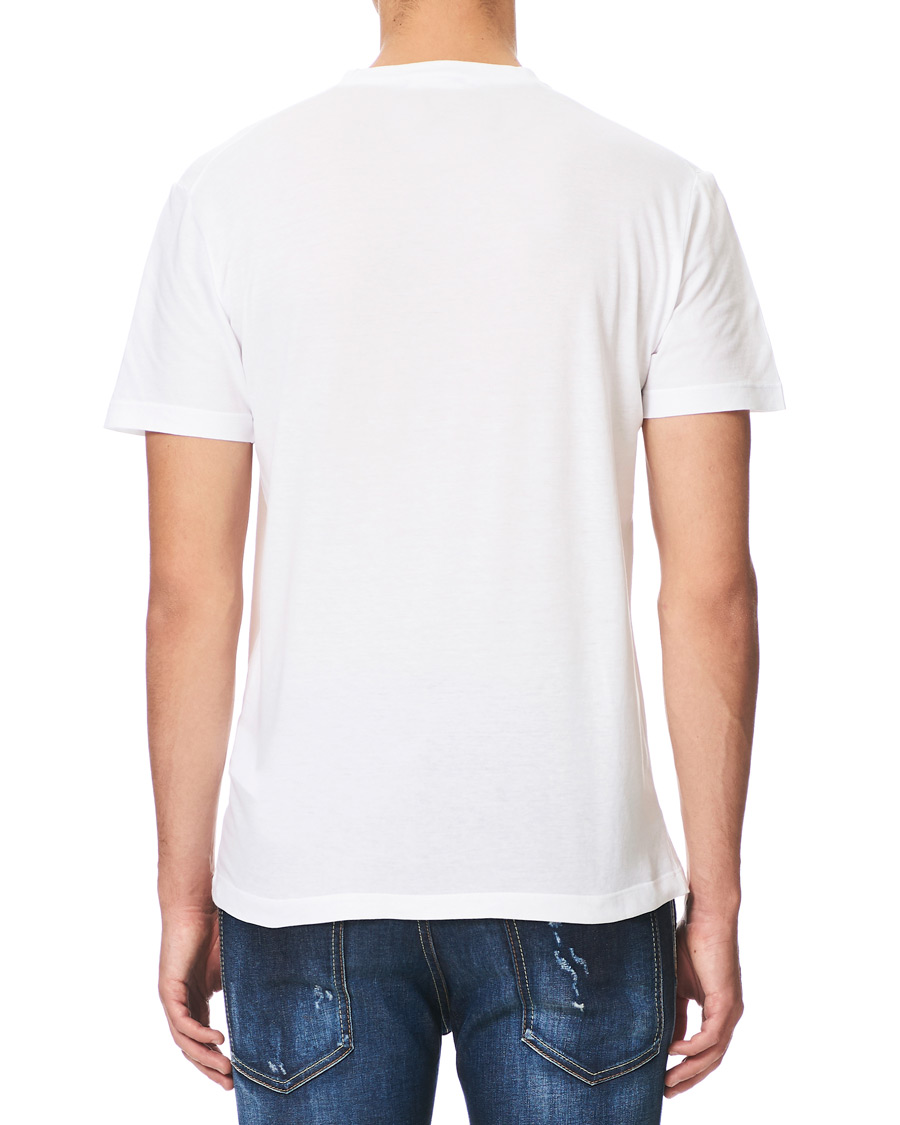 Hombres | Camisetas | Dsquared2 | Cool Fit Logo Crew Neck Tee White