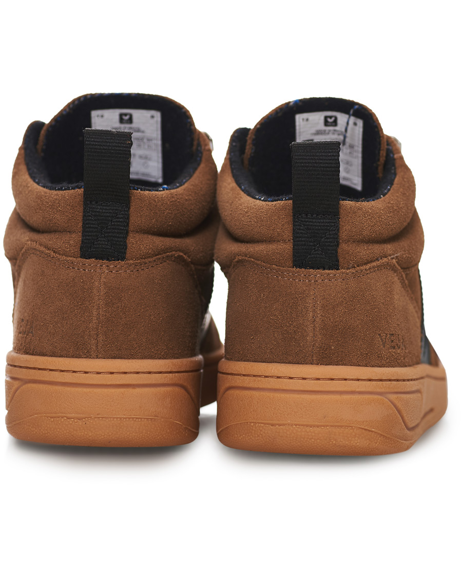 Hombres | Veja Roraima High Sneaker Brown Black | Veja | Roraima High Sneaker Brown Black