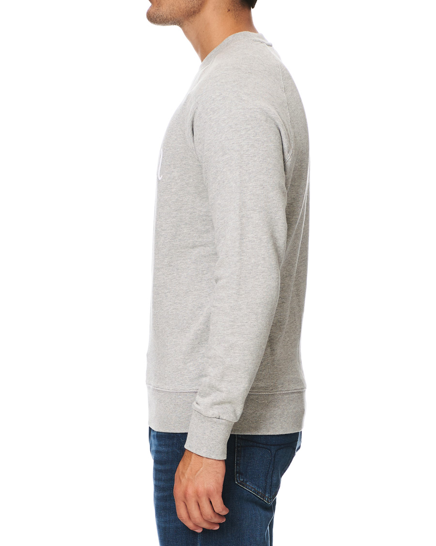 Hombres | Jerséis y prendas de punto | Maison Kitsuné | Parisien Sweatshirt Grey Melange