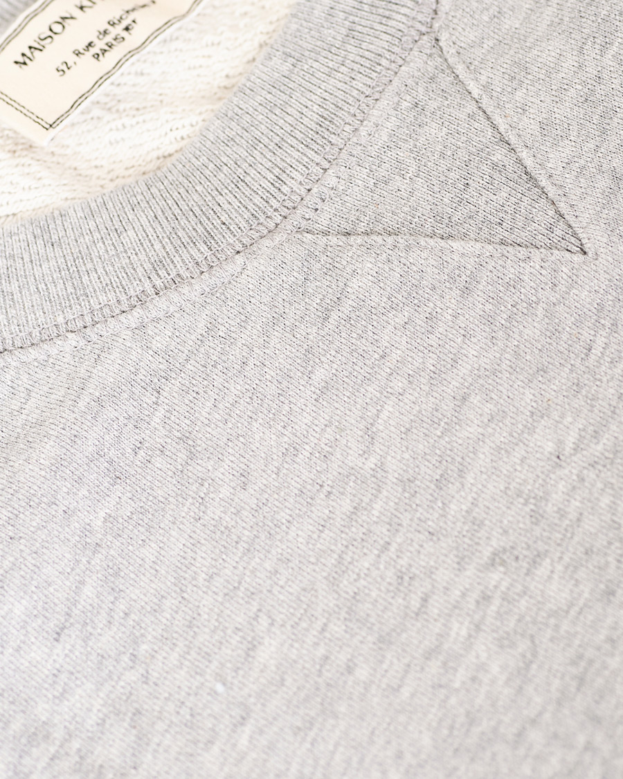 Hombres | Jerséis y prendas de punto | Maison Kitsuné | Parisien Sweatshirt Grey Melange