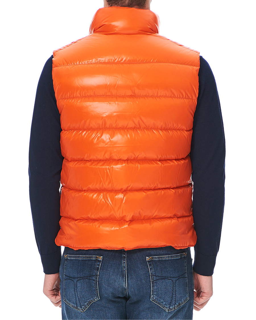 Hombres | Abrigos y chaquetas | Moncler | Tib Down Gilet Orange