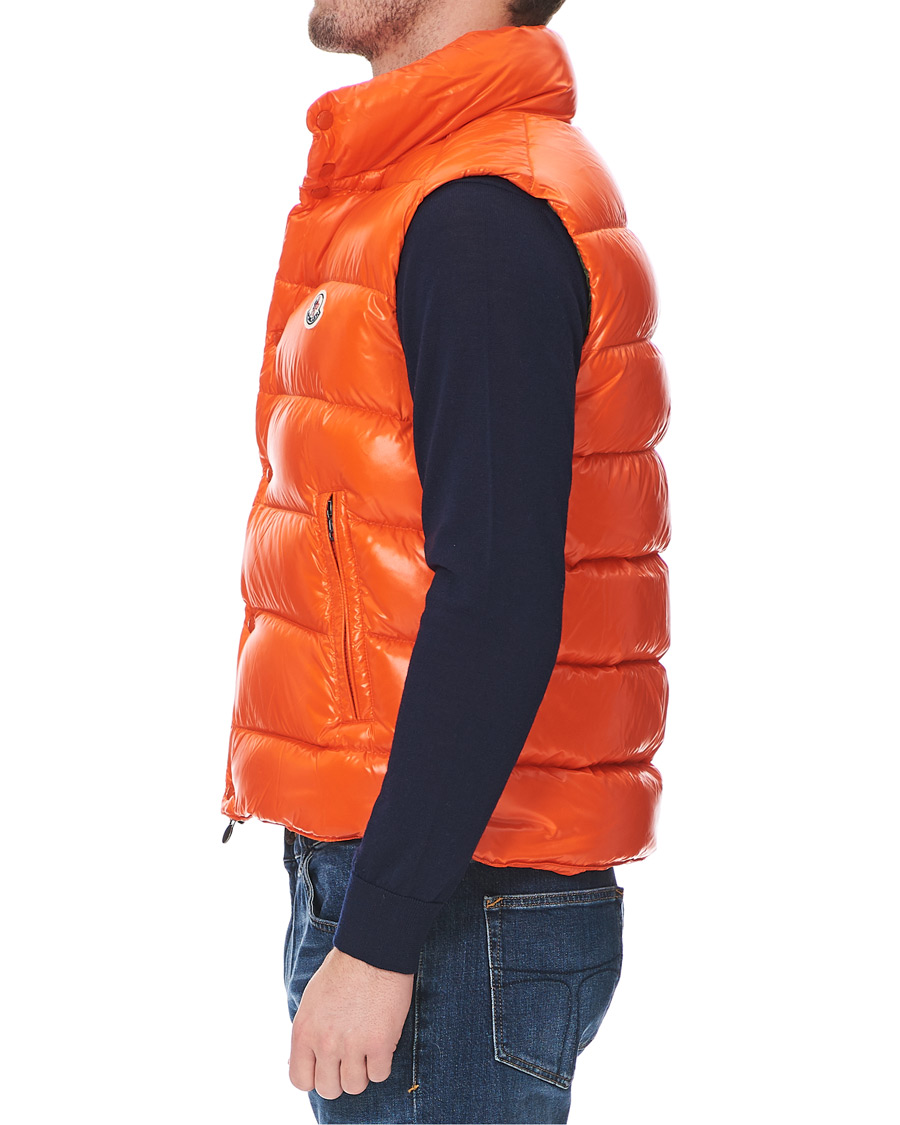 Hombres | Abrigos y chaquetas | Moncler | Tib Down Gilet Orange