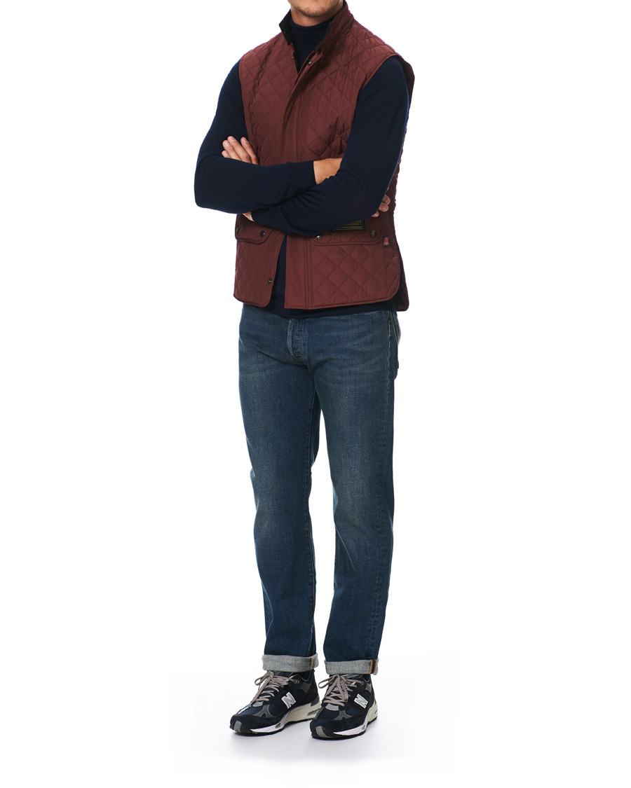 Hombres | Abrigos y chaquetas | Belstaff | Waistcoat Quilted Burnished Red