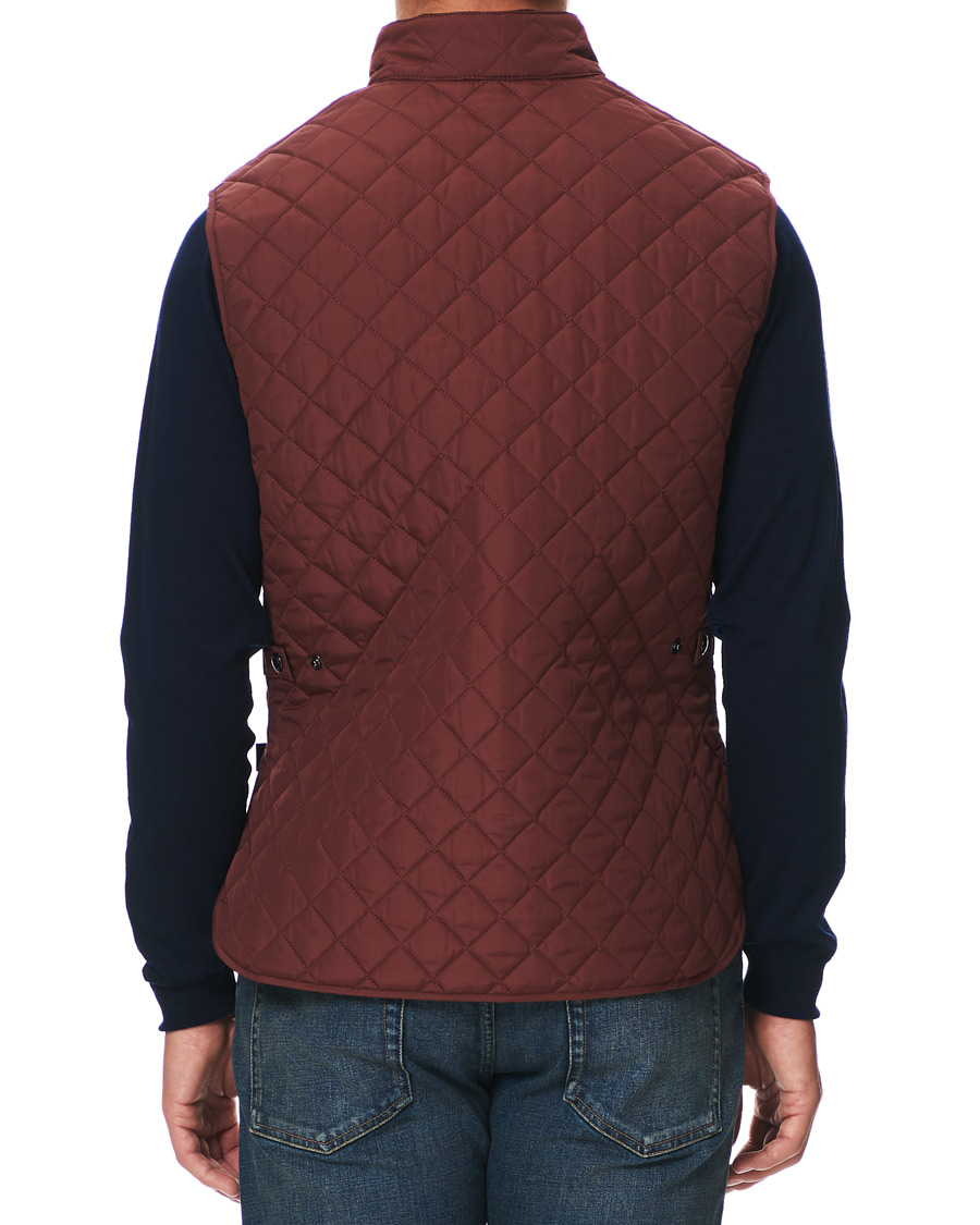 Hombres | Abrigos y chaquetas | Belstaff | Waistcoat Quilted Burnished Red
