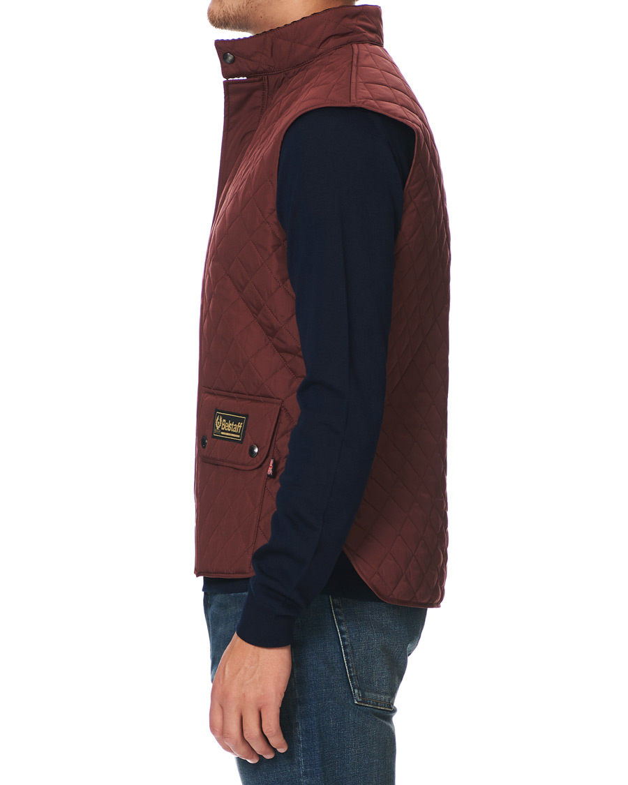 Hombres | Abrigos y chaquetas | Belstaff | Waistcoat Quilted Burnished Red