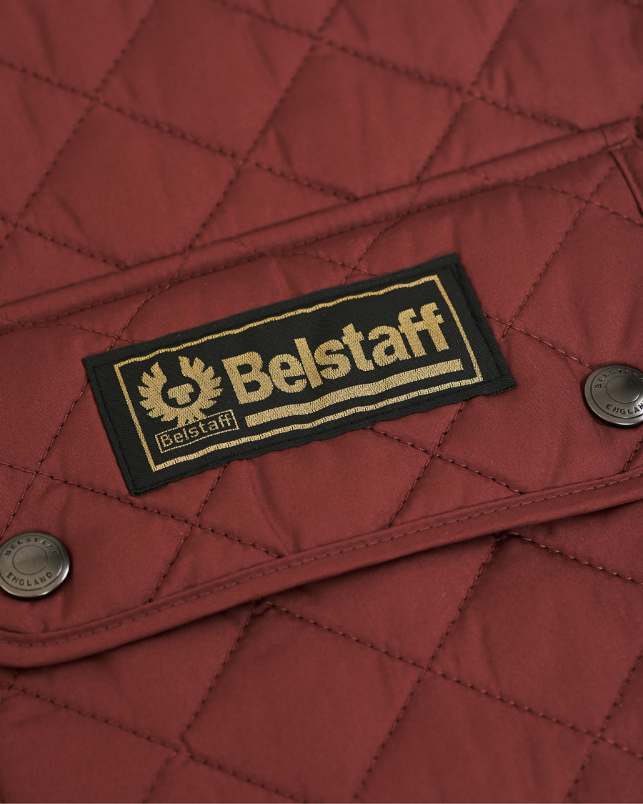 Hombres | Abrigos y chaquetas | Belstaff | Waistcoat Quilted Burnished Red