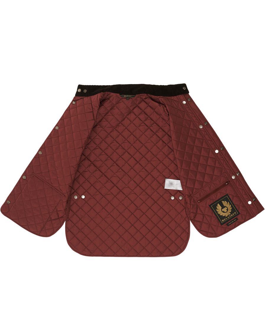 Hombres | Abrigos y chaquetas | Belstaff | Waistcoat Quilted Burnished Red