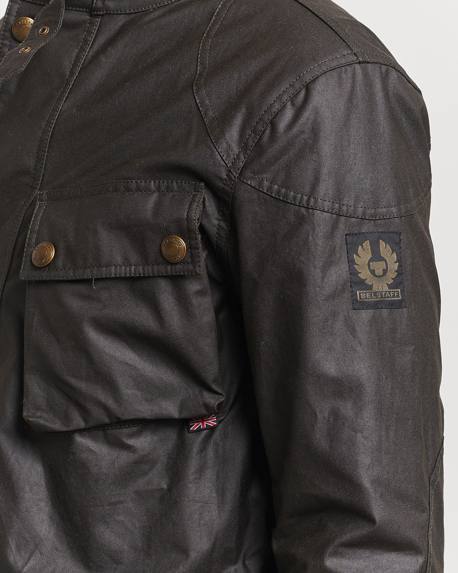 Hombres | Abrigos y chaquetas | Belstaff | Trialmaster Waxed Jacket Faded Olive
