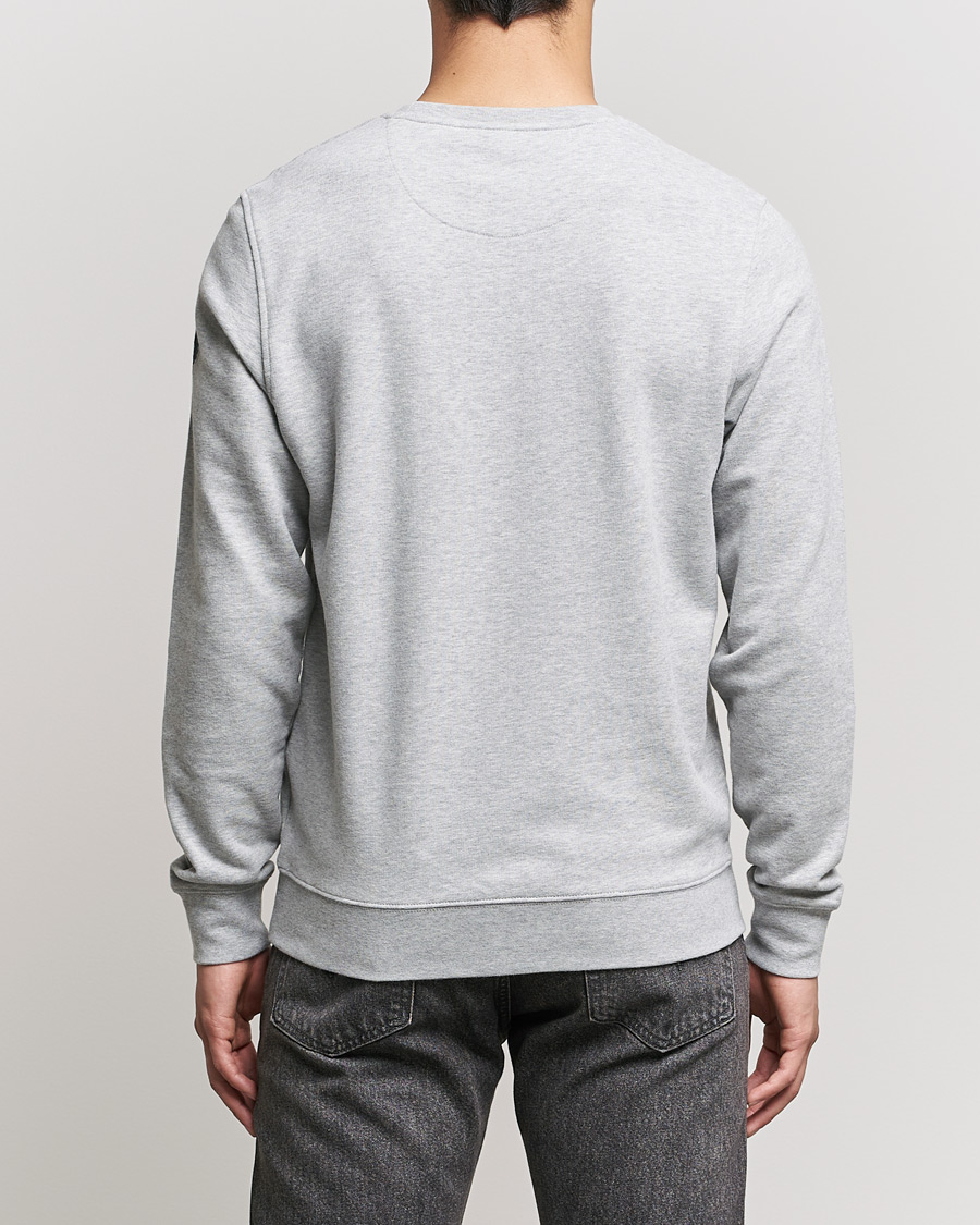 Hombres | Jerséis y prendas de punto | Belstaff | 1924 Crew Neck Logo Sweat Grey Melange