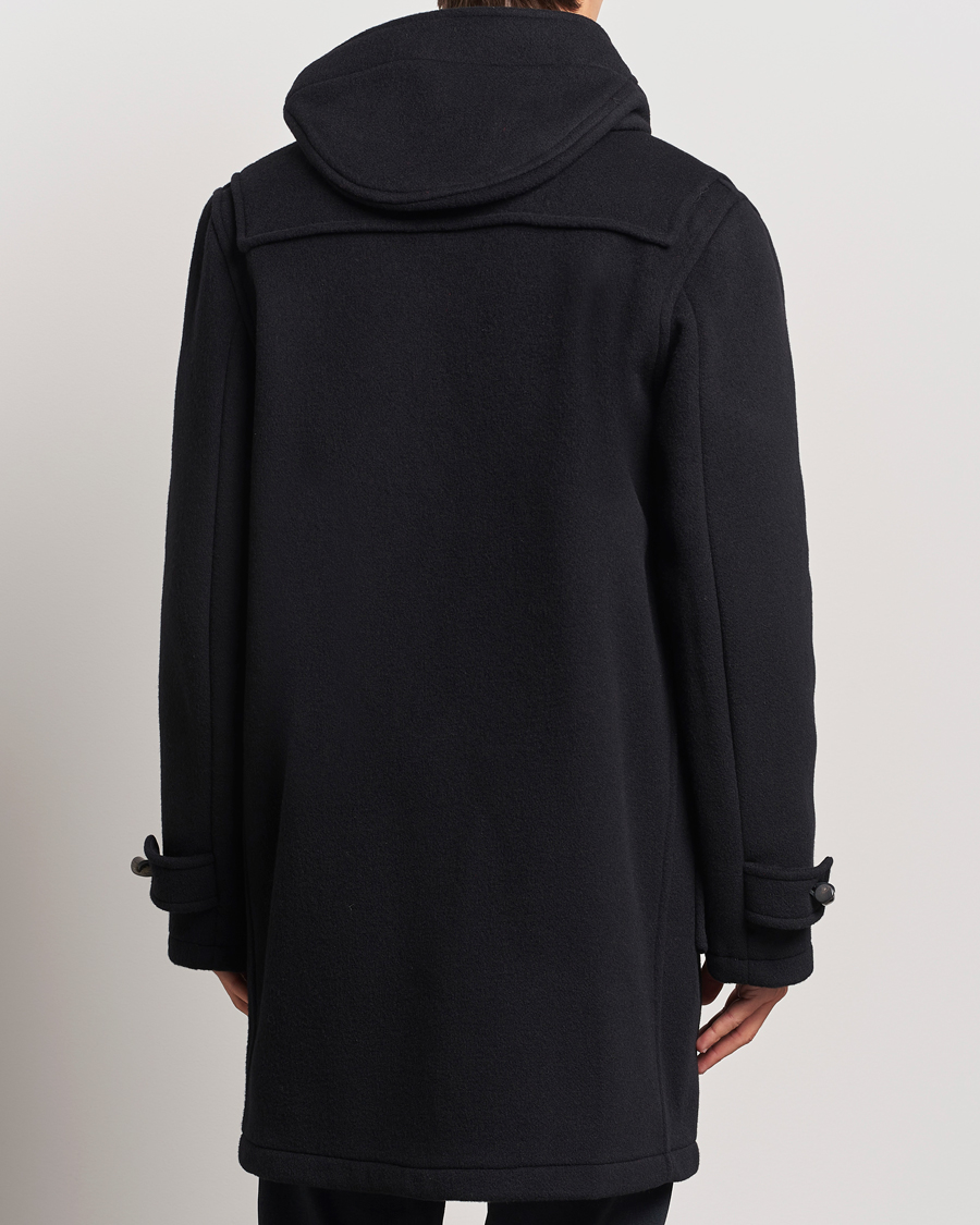 Hombres | Abrigos y chaquetas | Gloverall | Morris Duffle Coat Black/Royal Stewart