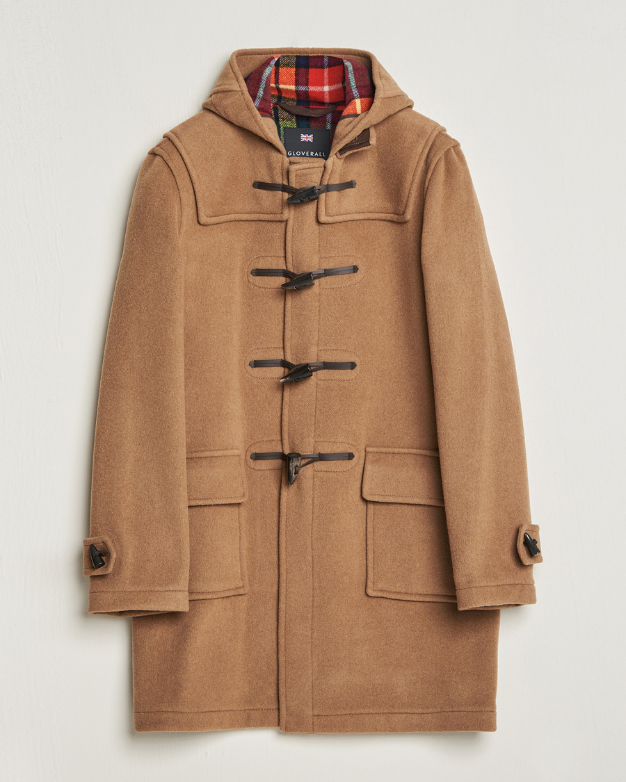 Hombres | Abrigos y chaquetas | Gloverall | Morris Duffle Coat Camel/Buchanan