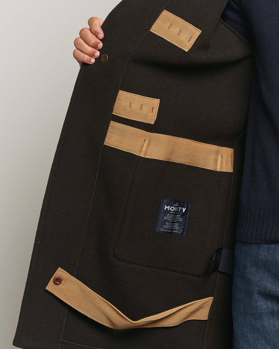 Hombres | Abrigos y chaquetas | Gloverall | 575 Monty Original Duffle Coat Brown