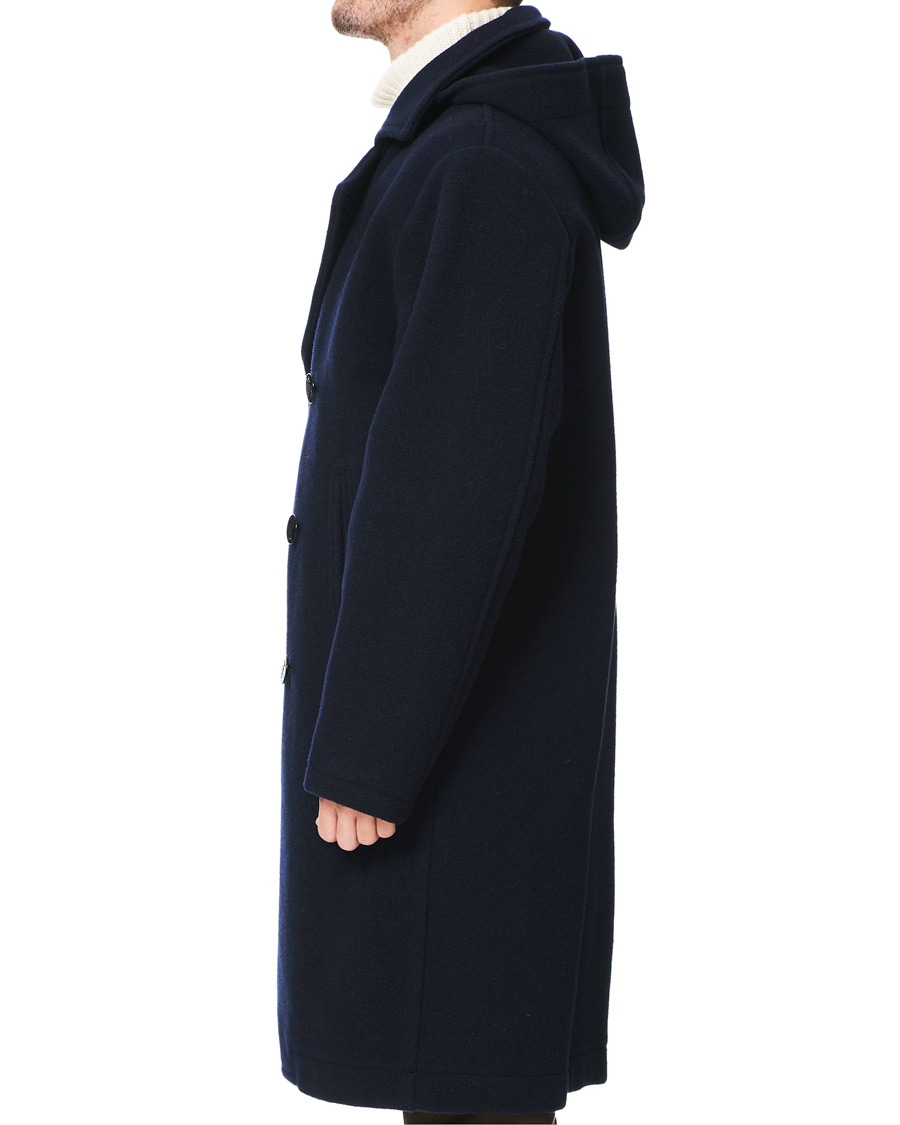 Hombres | Abrigos y chaquetas | Gloverall | Shakelton Long Peacoat Navy