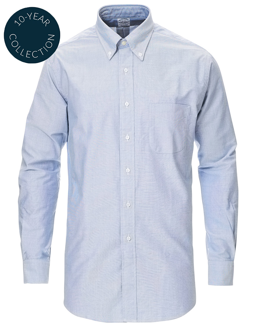 Hombres | Camisas | Brooks Brothers | Regent Fit Supima Cotton Oxford Shirt Light Blue