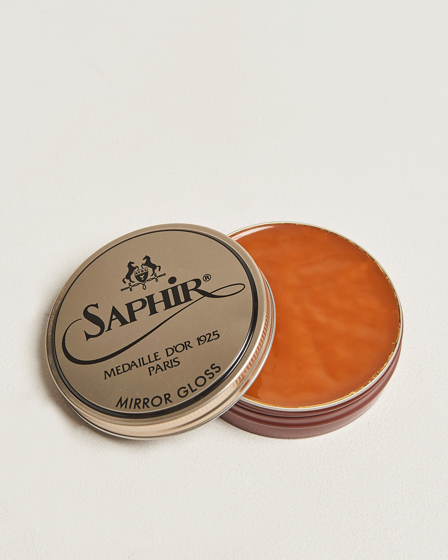 Men | Shoe Care Products | Saphir Medaille d\'Or | Mirror Gloss 75ml Light Brown