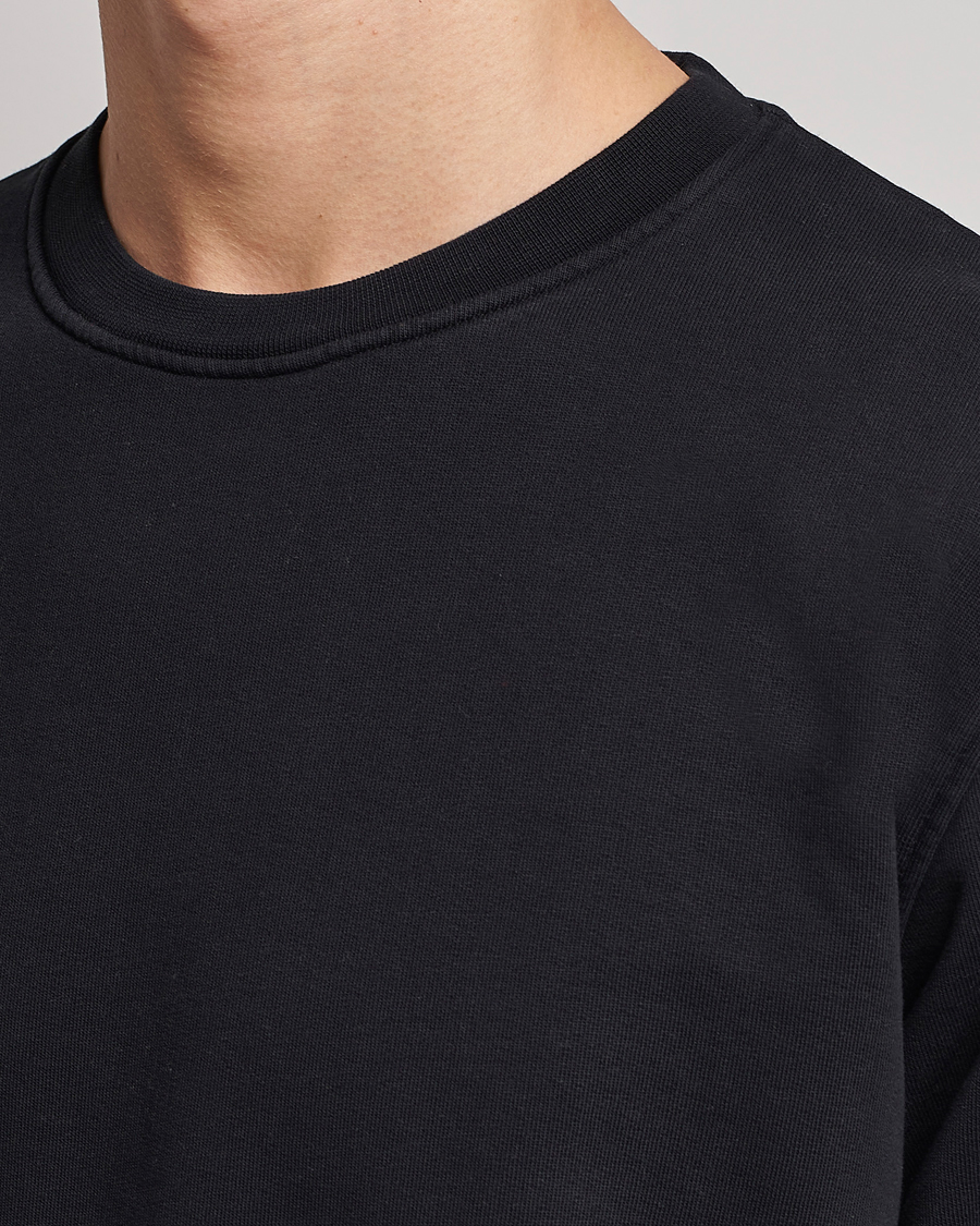 Hombres | Jerséis y prendas de punto | Colorful Standard | Classic Organic Crew Neck Sweat Deep Black