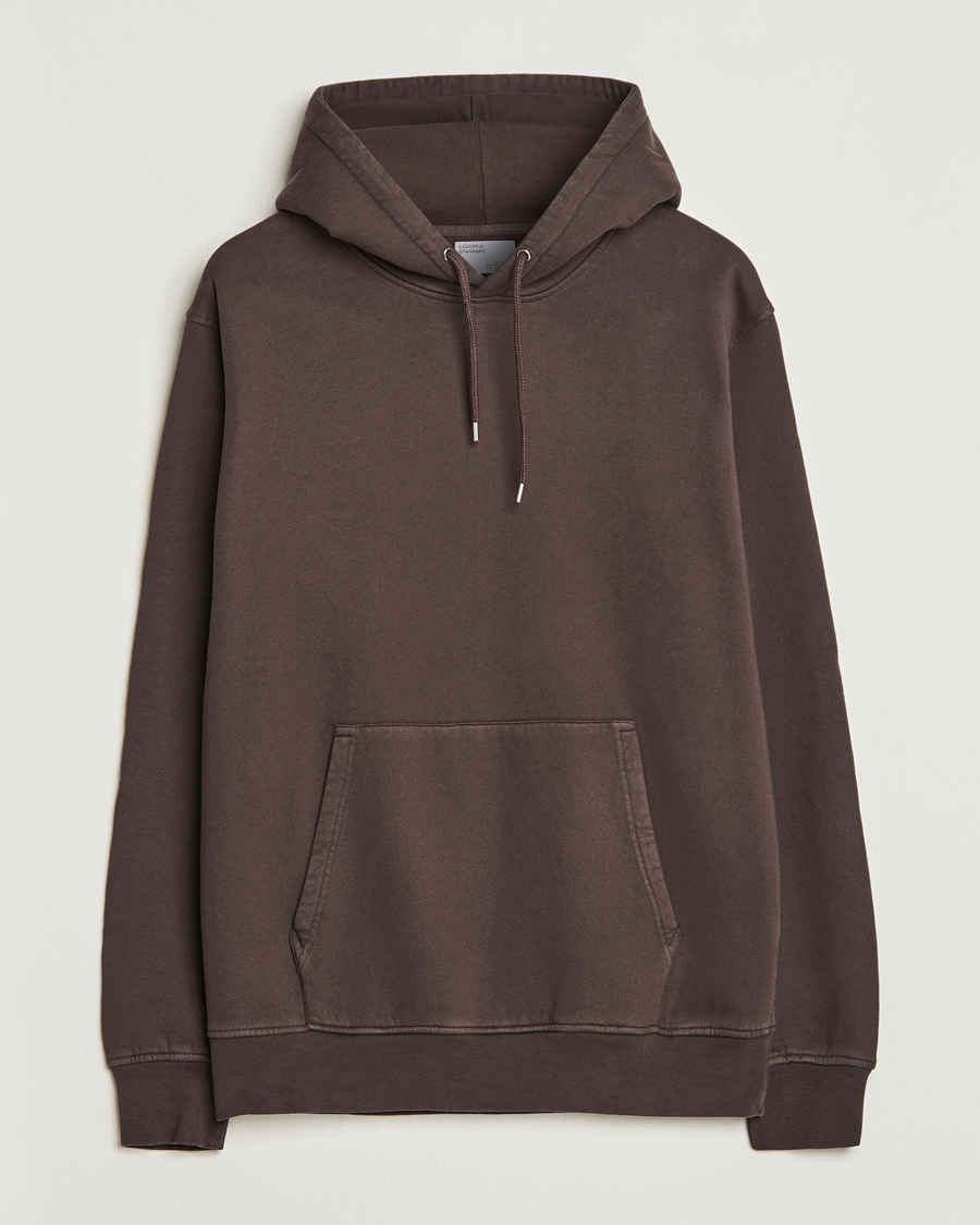 Hombres | Jerséis y prendas de punto | Colorful Standard | Classic Organic Hood Coffee Brown