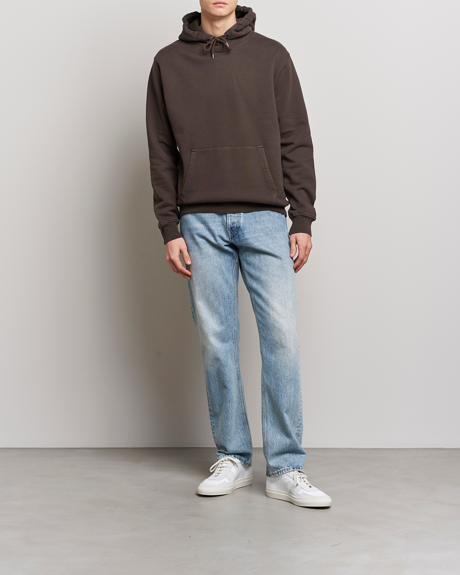 Hombres | Jerséis y prendas de punto | Colorful Standard | Classic Organic Hood Coffee Brown