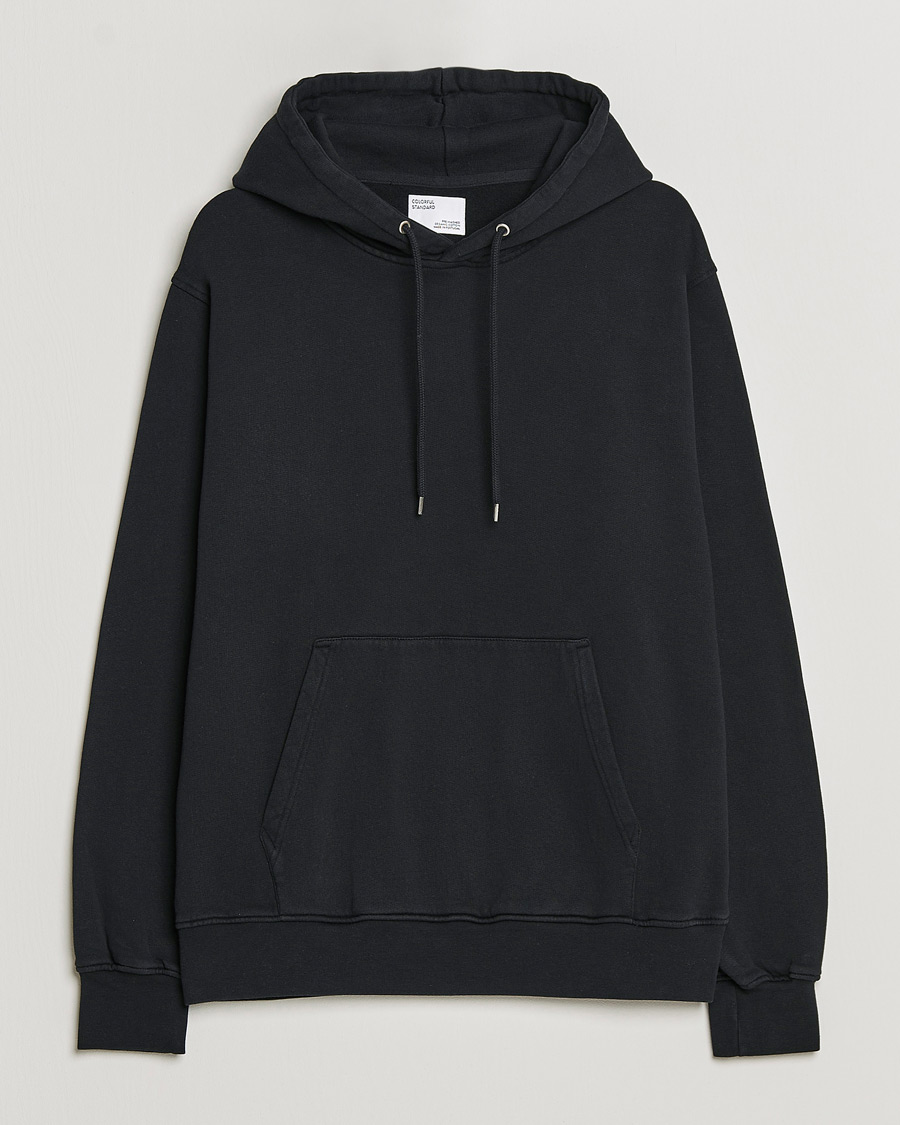 Hombres | Jerséis y prendas de punto | Colorful Standard | Classic Organic Hood Deep Black