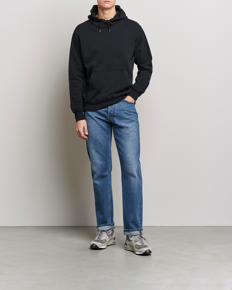 Hombres | Jerséis y prendas de punto | Colorful Standard | Classic Organic Hood Deep Black