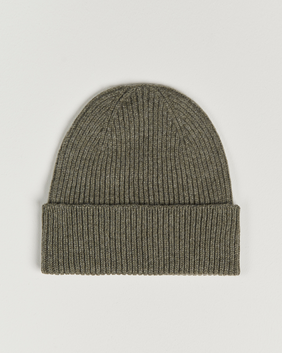 Hombres | Gorros | Colorful Standard | Merino Wool Beanie Dusty Olive