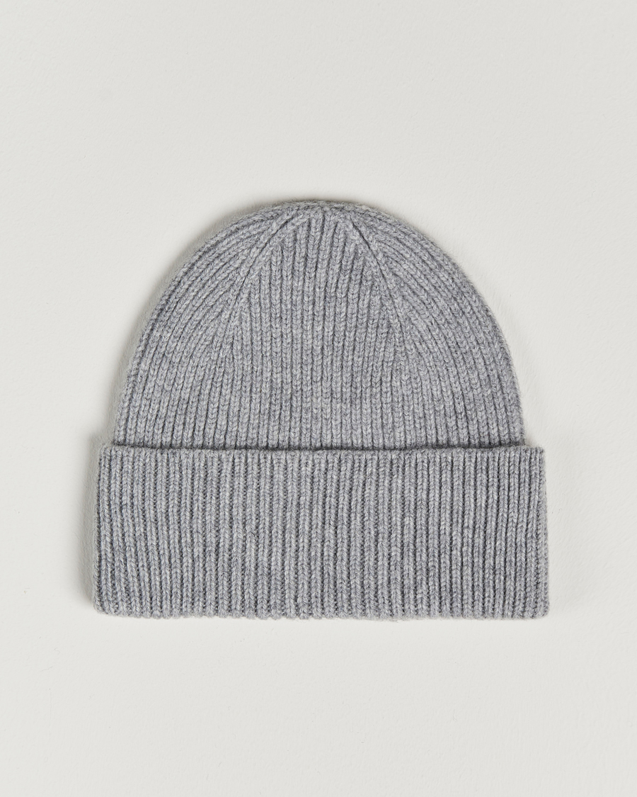 Hombres | Gorros | Colorful Standard | Merino Wool Beanie Heather Grey