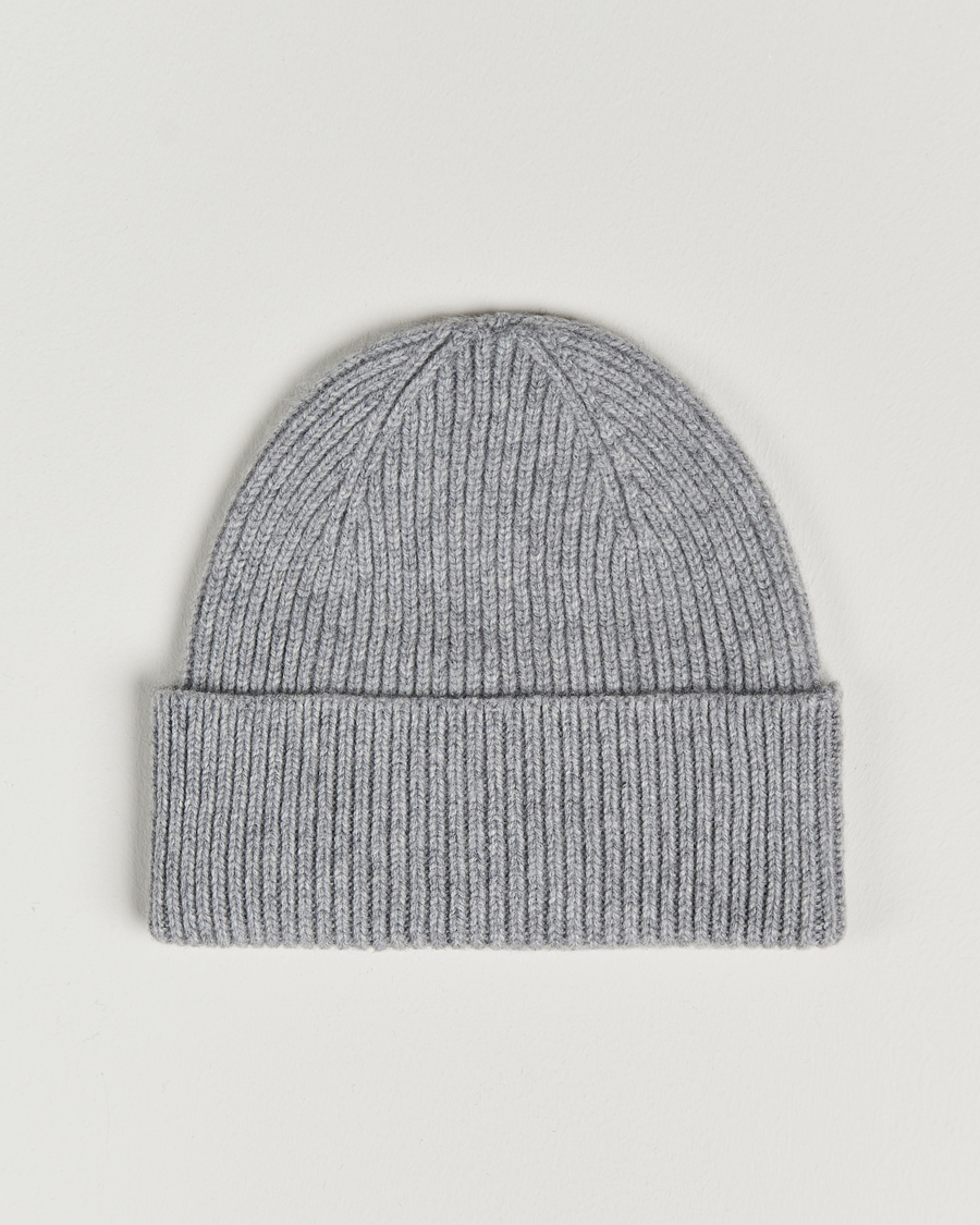 Hombres | Gorros | Colorful Standard | Merino Wool Beanie Heather Grey