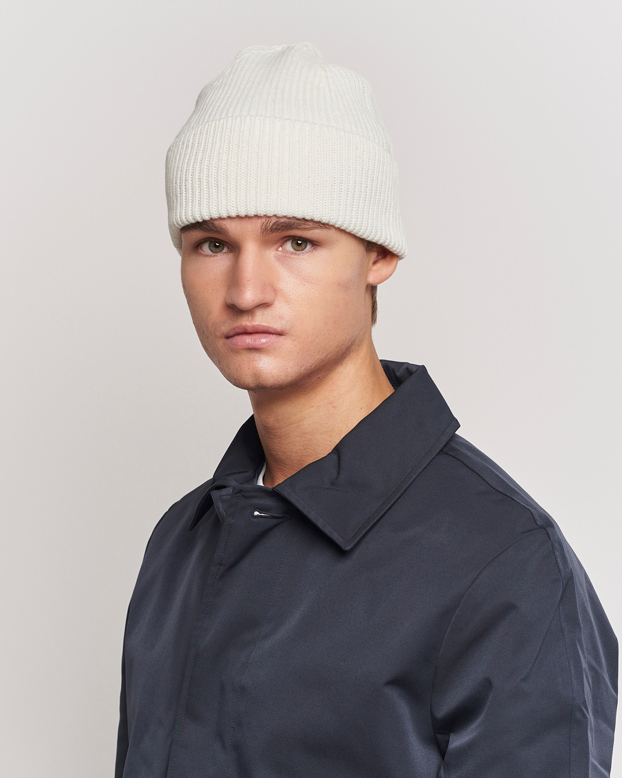 Hombres | Accesorios | Colorful Standard | Merino Wool Beanie Optical White